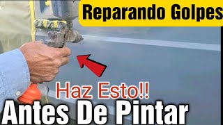 Como Reparar un Golpe De Mi Carro  Como Sacar Golpe De Auto  comorepararungolpedecarroceria [upl. by Happy]