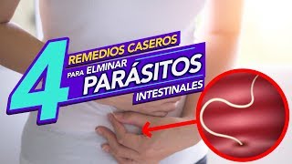 Remedios naturales para eliminar parásitos intestinales [upl. by Dnomad886]