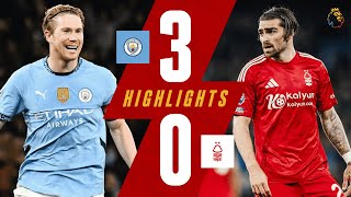 Manchester City 30 Forest  Premier League Highlights 🎥 [upl. by Mcmahon]