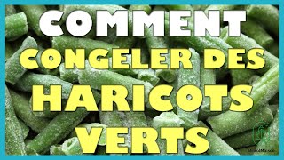 Comment congeler des haricots vert [upl. by Leola807]