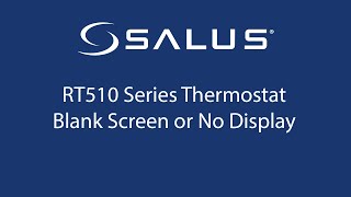 RT510 Series Thermostat  Blank Screen [upl. by Nura]