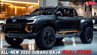 2025 Subaru Baja Small Pickup Unveiling  Revolutionizing Compact Trucks Hybrid [upl. by Casimir412]