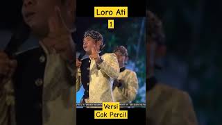 Loro ati versi cak percil [upl. by Eelarat]