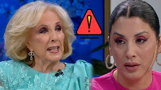 Mirtha se mostró preocupada por los dichos de Leda Bergonzi sobre el origen del cáncer [upl. by Aiepoissac140]