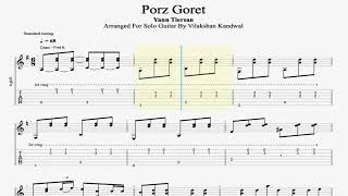 Porz Goret  Yann Tiersen TabsNotations [upl. by Enneles]