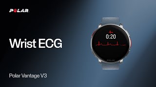 Polar Vantage V3  WristECG [upl. by Andrade533]