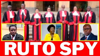 Ruto DISPATCHES His Most DREADED SPY Who DRAFTED The 2022 VERDICT Against Raila To DICTATE Judges [upl. by Chiarra]