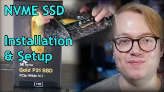 NVME SSD  How to Install and Set Up in your BIOS and OS  SK Hynix Gold P31 SSD [upl. by Ttezil]