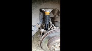 How to replace rear shock absorber on your BMW F07F11 [upl. by Adnuahsor]