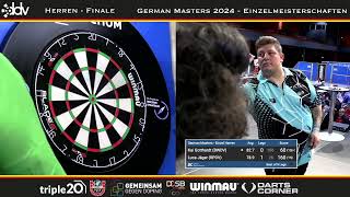 Kai Gotthardt vs Luca Jäger Highlights  German Masters Einzel Herren Final 2024 [upl. by Ahtan]