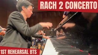 BTS Rehearsal  Rachmaninoff Piano Concerto No 2  Spokane Symphony Orchestra [upl. by Akialam]