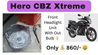 Hero Honda cbz xtreme Headlight Unit [upl. by Hamlen]