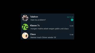 Pablo und Claus KÄMPFEN gegen einen TALAHON 💀🤣 shorts chats chatstory lustig [upl. by Arlinda237]