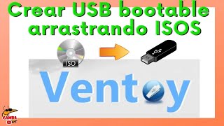 📀 Crear USB BOOTABLE con VENTOY arrastrando archivos ISO [upl. by Naylor778]