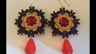 Orecchini Flamenco DIY  Flamenco Earrings [upl. by Harimas682]