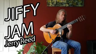 Jiffy Jam Jerry Reed performed by Martijn Hadders Lyrebird Guitar [upl. by Einnel502]