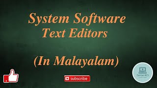 Part 23  Text Editor  System Software [upl. by Yenhoj846]