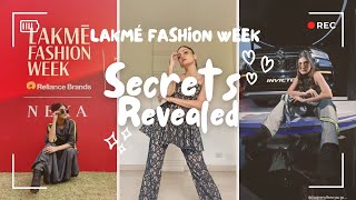 Lakme Fashion Week Secrets Revealed  My Unfiltered Journey [upl. by Demmahum]