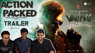 Valimai Trailer Reaction  Ajith Kumar  Yuvan Shankar Raja  Vinoth  Tamil [upl. by Itnuahsa]