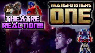 TRANSFORMERS ONE MOVIE THEATRE FAN REACTION THIS MOVIE IS ABSOLUTELY AMAZING 🔥🔥 transformersone [upl. by Gnouc574]