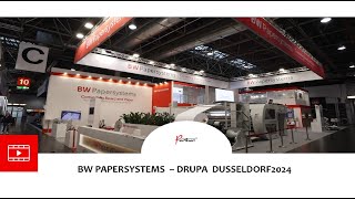 BW PAPER SYSTEM 4125sqm 110sqm  DRUPA  DUSSELDORF 2024 [upl. by Eive]