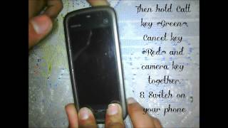 How to format Nokia 5230 [upl. by Warchaw]