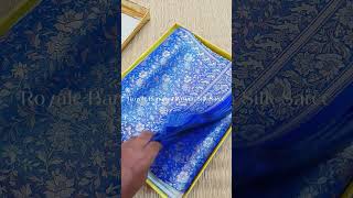 banarasi saree  different types of banarasi sarees with price  banarasi silk sarees [upl. by Bore]