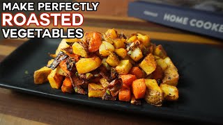 4 cooking tips to make Perfect Roasted Vegetables [upl. by Assirok680]