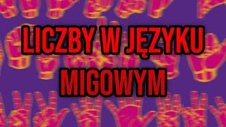 Liczby w Języku Migowym [upl. by Tanitansy]