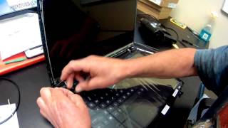 Toshiba Satellite C55tC Digitizer Replacement Procedure [upl. by Naarah248]