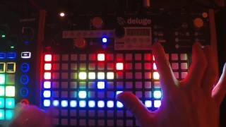 Light Brightness Adjust  Synthstrom Deluge Tutorial [upl. by Sirehc]