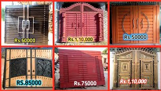 Top 20 Iron Main gate design with price in Pakistan 2022  Modern front gate design catalogue [upl. by Bancroft]