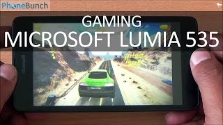 Microsoft Lumia 535 Gaming Review [upl. by Charline]