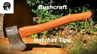 5 Bushcraft Hatchet Tips [upl. by Arihsak142]