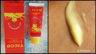 VICCO TURMERIC FACE CREAM WSO REVIEW IN TAMIL [upl. by Cirala]