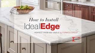 How to Install IdealEdge® Decorative Edging by Formica Group [upl. by Xed962]