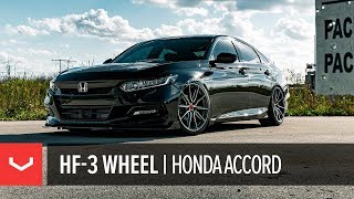 Vossen Hybrid Forged HF3 Wheel  Honda Accord [upl. by Enaud]