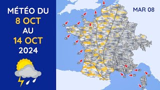 Météo du Mardi 8 au Lundi 14 Octobre 2024 [upl. by Desiri]