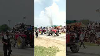 Swaraj 855 vs Massey 9500 jhorar nali tractor tochan mukabla 😱 indiantractor tractorworld [upl. by Drofyar]