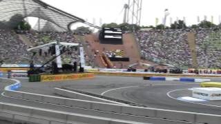 DTM München 2011 Olympiastadion  Finale mit Crash [upl. by Ahsytal923]