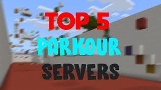 Top 5 Minecraft Parkour Servers 2022 [upl. by Wolram909]