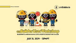 cmBuilder User Workshop July 2024  Visual Programming Animations Pipes Envelope Sequencing [upl. by Eralc]