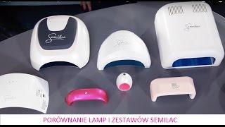 Porównanie lamp i zestawów do paznokci Semilac  QampA 3  Semilac TV ENG [upl. by Halbeib941]