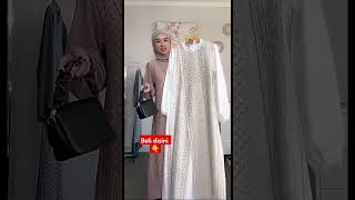 Baju Gamis kombinasi brokat kode 163 shorts bajugamislebaran shopeehaul [upl. by Tchao]