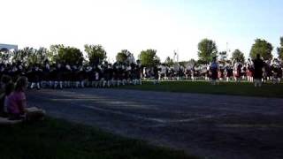 Massed Bands Maxville 2006 Highland Laddie [upl. by Lek]