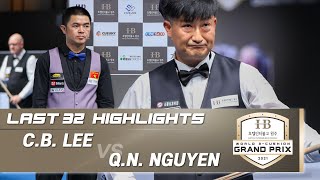 Hotel Inter burgo Wonju W3GP 2021 Last 32  NGUYỄN Quốc Nguyện VIE vs LEE Choong Bok KOR HL [upl. by Adiene]