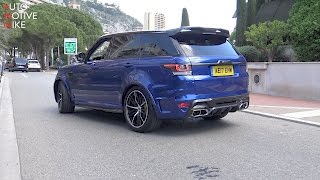 Overfinch Supersport Most badass Range Rover Sport SVR  Top Marques 2017 [upl. by Anaahs]