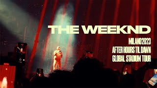 The Weeknd  After Hours Til Dawn Tour  Live Milano 2023 4K [upl. by Gabriell]