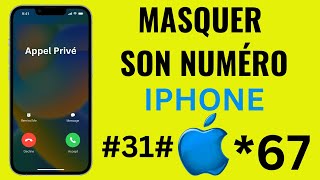 Comment masquer son numéro sur iPhone  Appeler en masqué iPhone [upl. by Selrhc]