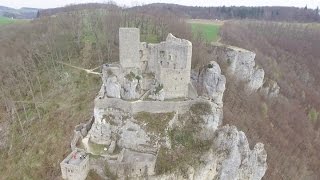 Die Burg Reußenstein und der Neidlinger Wasserfall  Schwäbische Alb [upl. by Nevins]